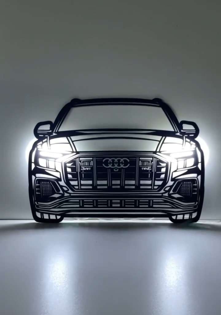 Drewniany obraz "Audi"