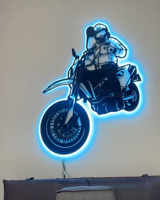 Drewniany obraz "Bike"